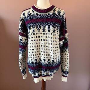 Vintage Dale of Norway Skandia of Vail Fair Isle Pullover